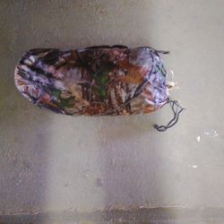 Camouflage Poncho In Carry Case