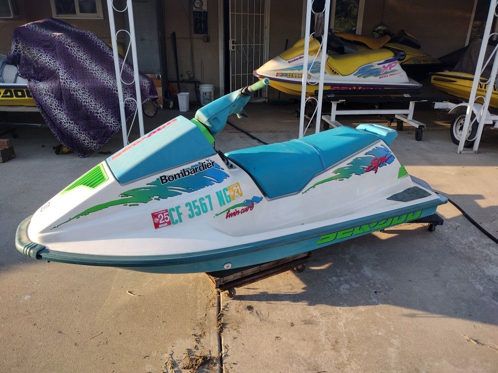 SEADOO SPX DUAL CARB LOW LOW HOURS RUNNING LAKE READY FIRM PRICE