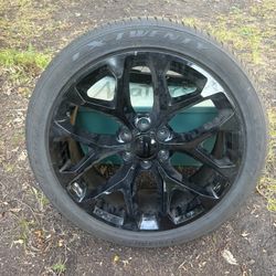 22” Snowflakes Wheels 