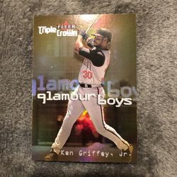 Fleer Triple Crown Ken Griffey Jr Glamour Boys