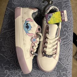 Disney Lilo & Stitch Women's Low-Top Casual Court Sneakers