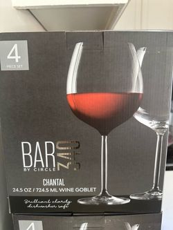 24.5oz Wine Glasses