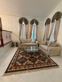 sofás/loveseats set and coffee table / end tables
