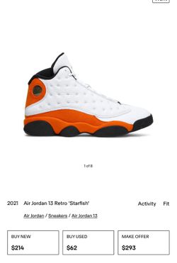 Jordan’s 13  Orange