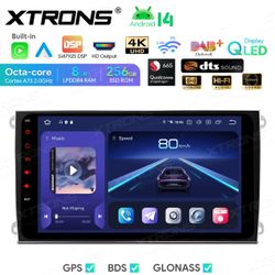 Android 14 Car Stereo Radio GPS CarPlay HDMI 256GB for PORSCHE Cayenne