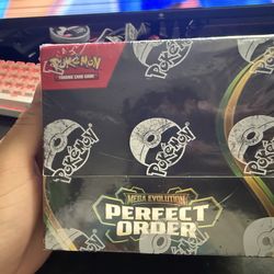 Pokemon mega evolution perfect order booster box
