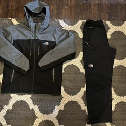 North face Coat Size Large , North Face  Snow Sweats Size Large 