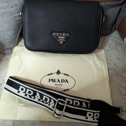 Two Black Crossbody Bag