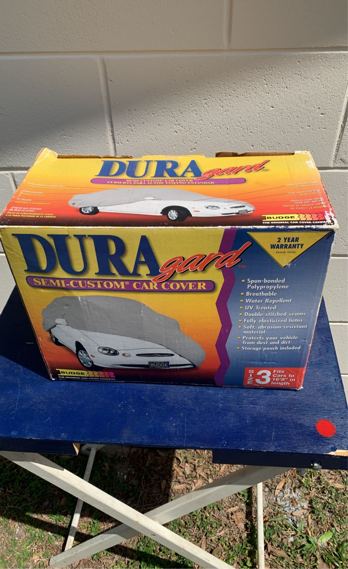 Dura Hard Semi Custom Car Cover.