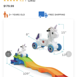 Step2 Unicorn Up & Down Roller Coaster