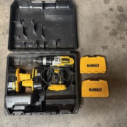DeWalt 18V XRP Cordless Drill Set with Case
