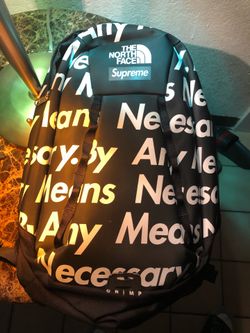 SUPREME ANY MEANS NECESSARY BACK PACK 2015