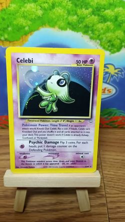 Neo Celebi pokemon card HP