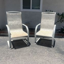 Patio Chair Set (Read Description)