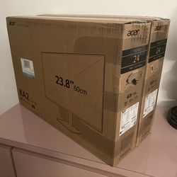 Pair of Brand New Acer KA242Y 24” IPS Monitors – Factory Sealed Box (120Hz, 1ms)