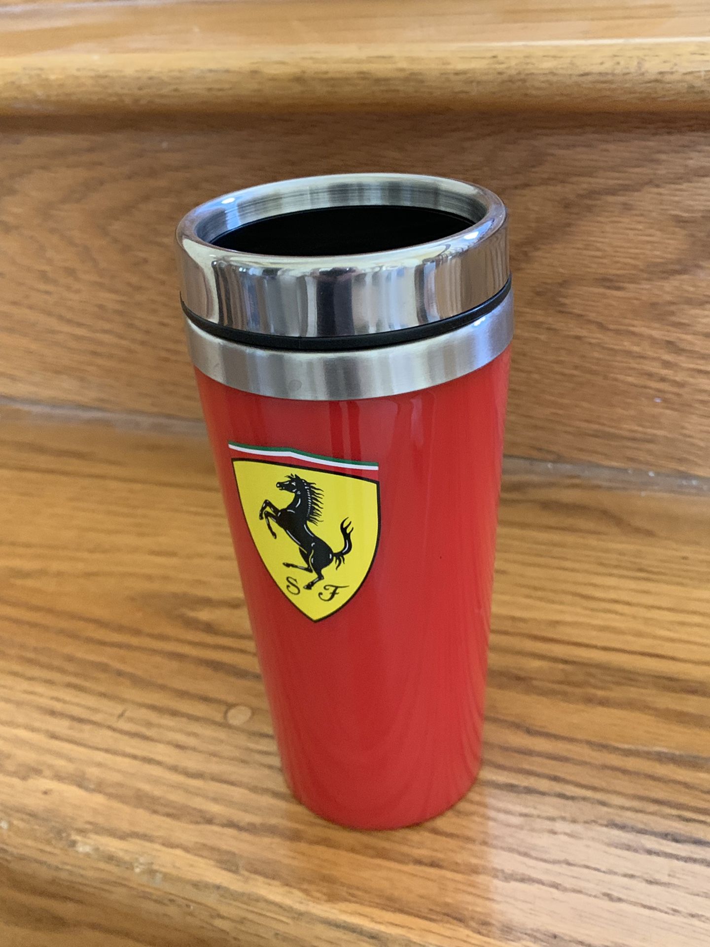 Ferrari Red Thermal Travel Mug