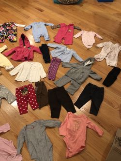 6 month clothes baby (30 pieces)
