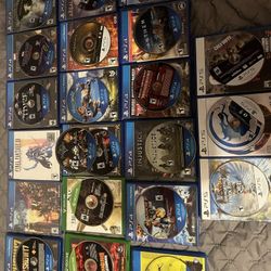 PS4 PS5 And Xbox Games Different Price For Everygame For The Games You Cant See The Dics They Have Never Been Open