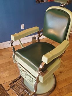 Koken Vintage Barber Chair From 1920's