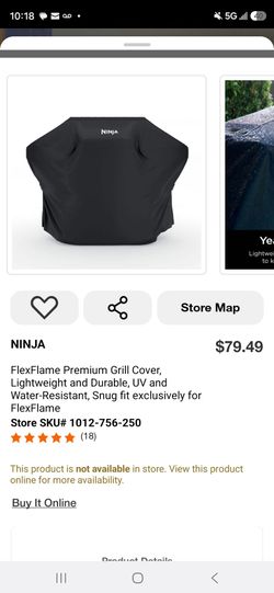Ninja FlexFlame Premium Grill Cover