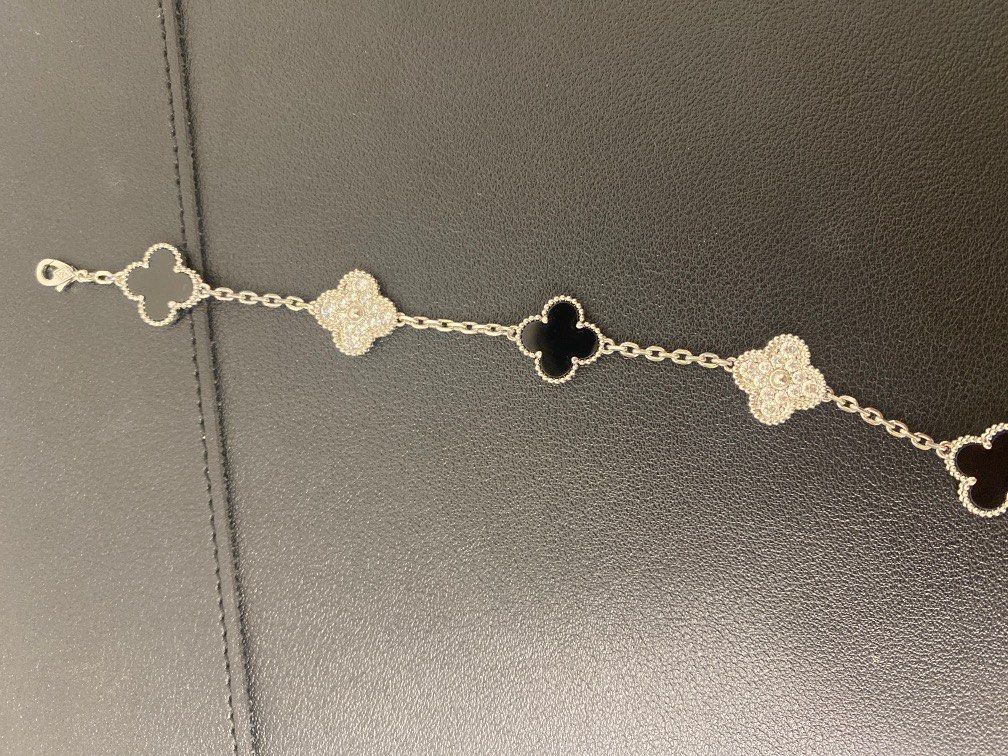 Van Cleef & Arpels Black and Diamond Bracelet