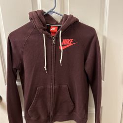 Women's Full Zip Up Nike Hoodie Sweatshirt