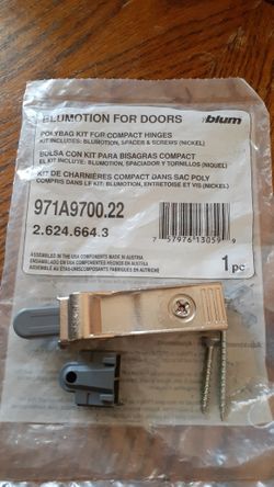 Kitchen Cabinet Door Soft Close, New, Each $1.50