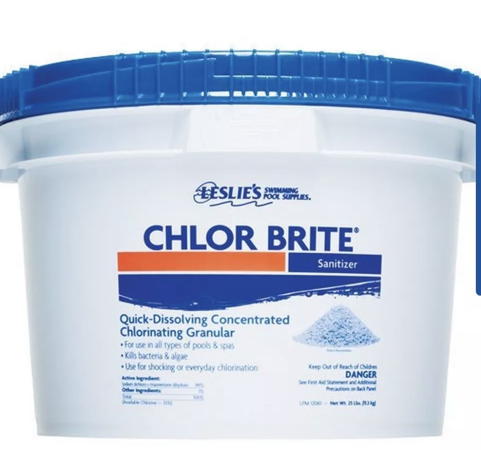 Chlor Brite- 25 Lbs Buckets