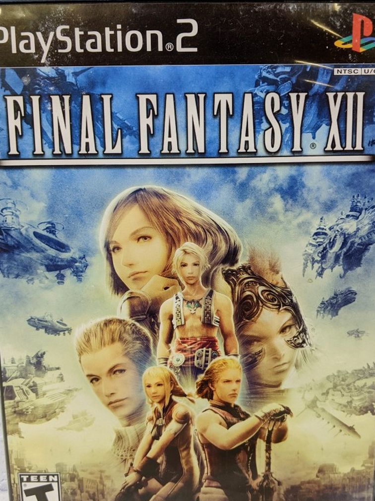 Final Fantasy XII Playstation 2 PS2