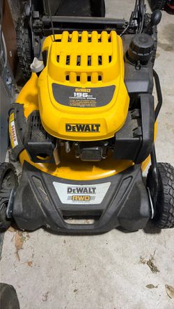 DeWalt power push mower