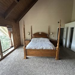 King size bedset without mattress