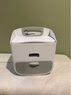 Ubbi diaper caddy and wipe holder
