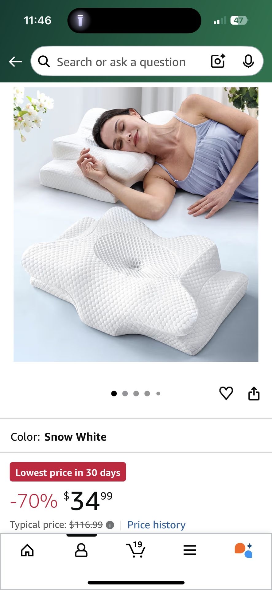 Memory Foam Pillow New