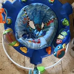 Baby Einstein Neptune's Ocean Discovery Activity Jumper, Ages 6 months +, Max weight 25 lbs., Unisex