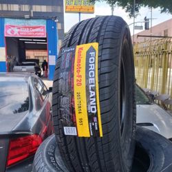 4 Llantas Nuevas / 4 New Tires 205/70/14 Forceland Tires Installed And Balanced/ Instaladas Y Balanceadas 