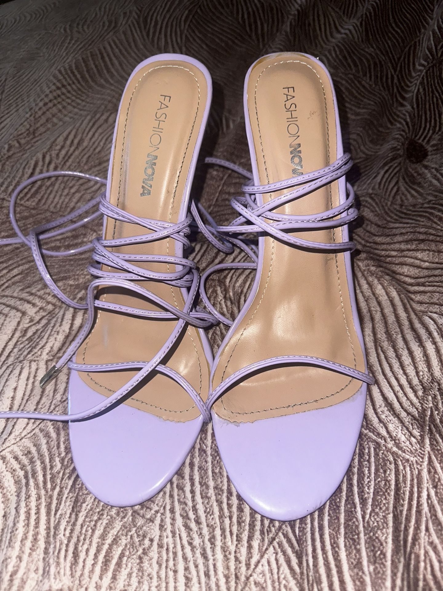 Fashion Nova Lavender Heels