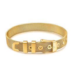 18K GOLD PLATED STAINLESS STEEL BRACELET