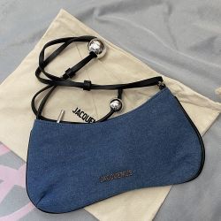Le Bisou Perle Shoulder Bag Blue 