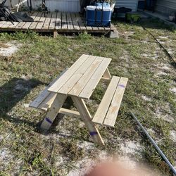 Kids Picnic Table 