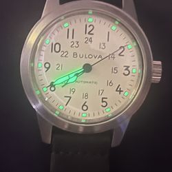 Bulova Hack Automatic Field Watch