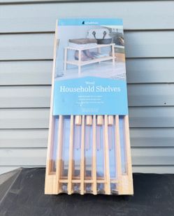 Whitmor Wood Household Shelves