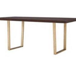 72” Espresso Dining Table