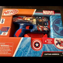 New Nerf Marvel captain America set