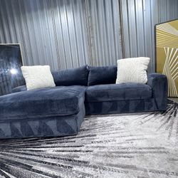 Beautiful Blue Jonathan Louis Sectional