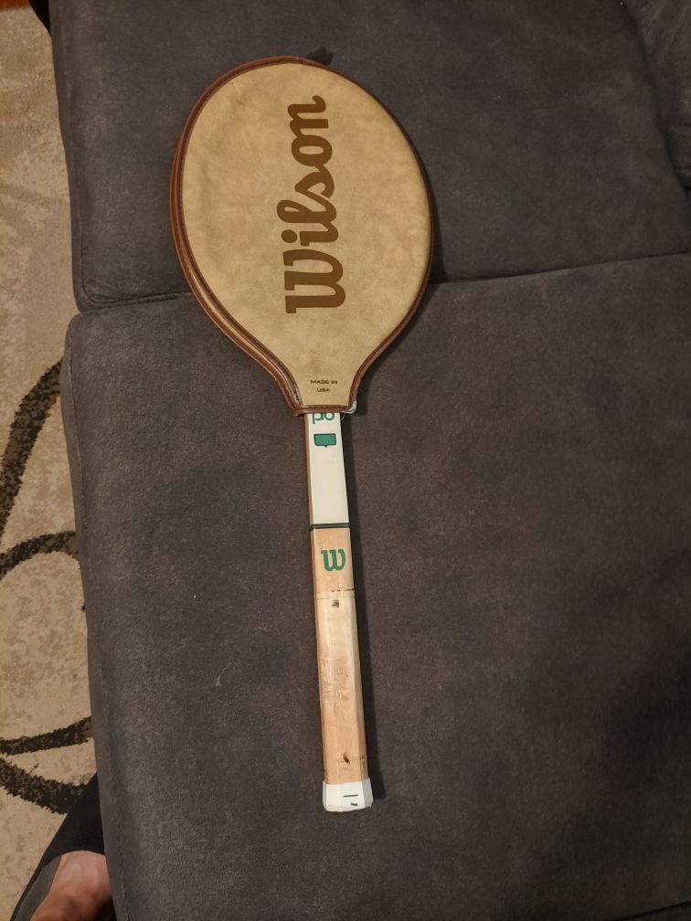 80's wooden tennis racket