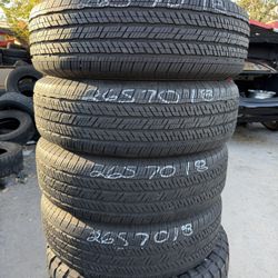 ‼️Set 265/70r18 Bridgestone‼️