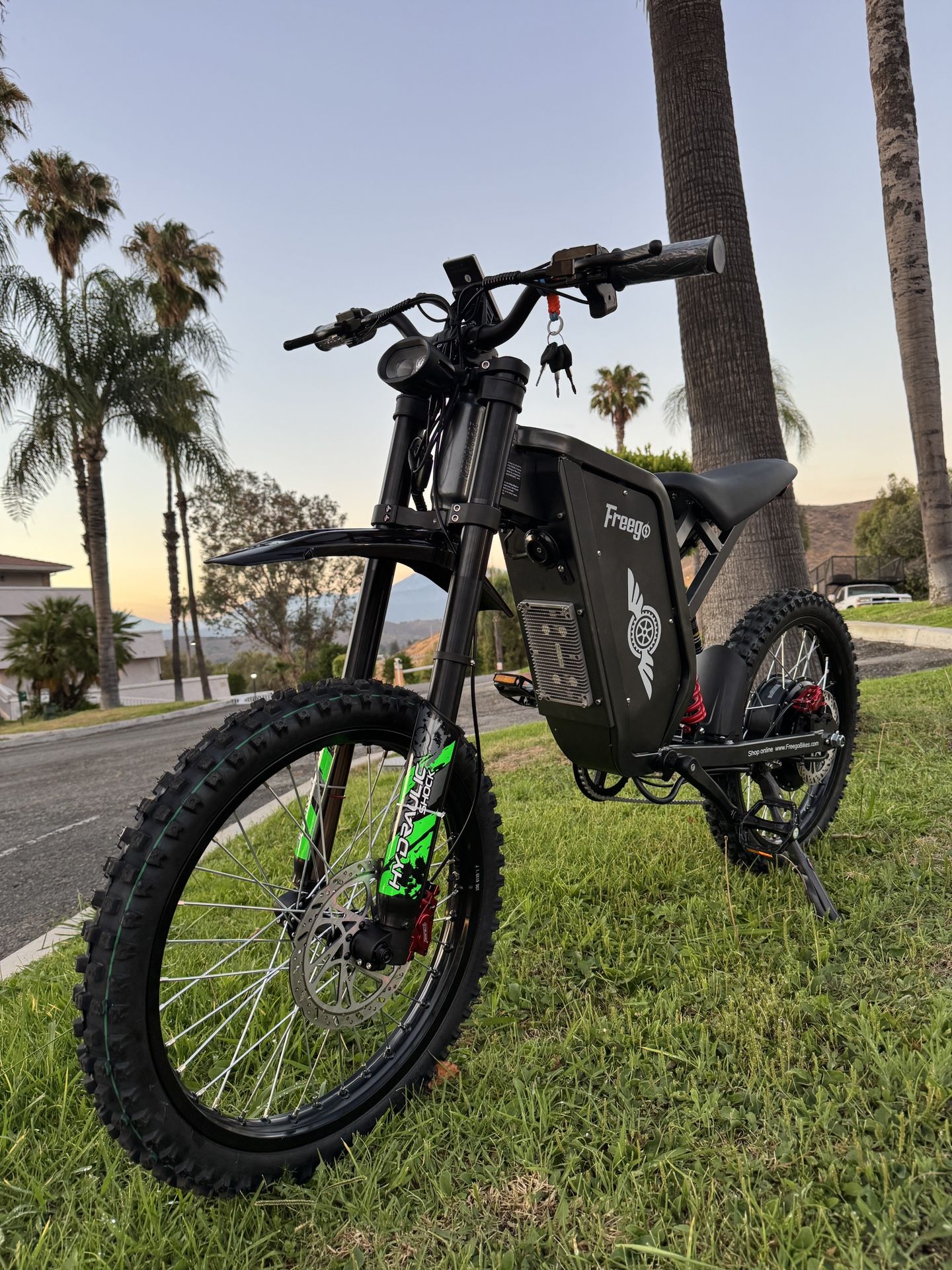 Electric Dirtbike 60mph Top Speed