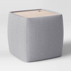 Target Project 62 Starlite Storage Ottoman (Light Gray/Wood Lid)
