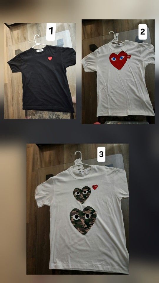 3 comme des garcons shirts
