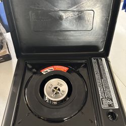Portable gas stove in LED lamp both for $25